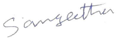 Signature of Sangeetha