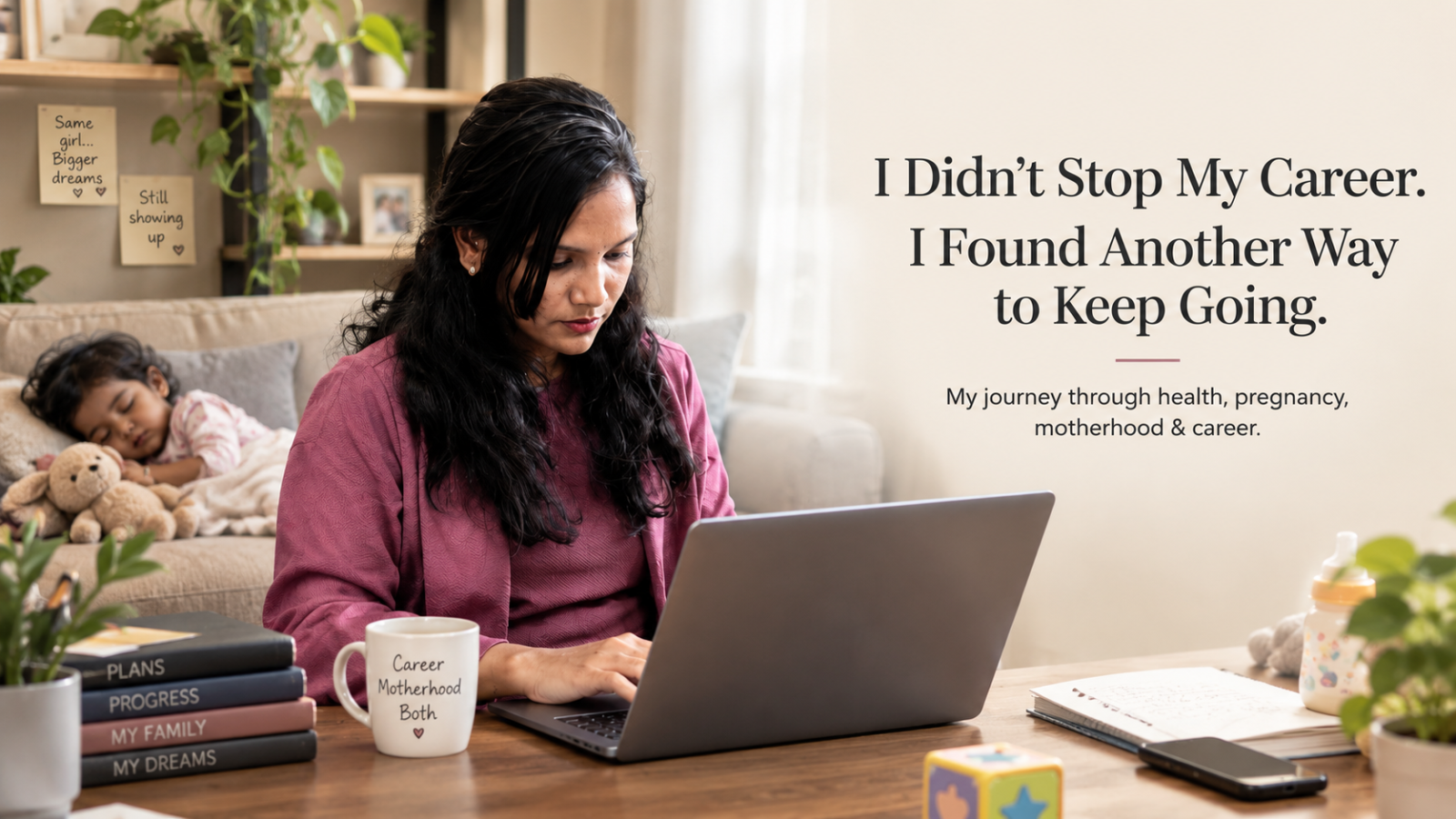 Pregnancy Changed My Life. Motherhood Changed My Definition of Consistency.